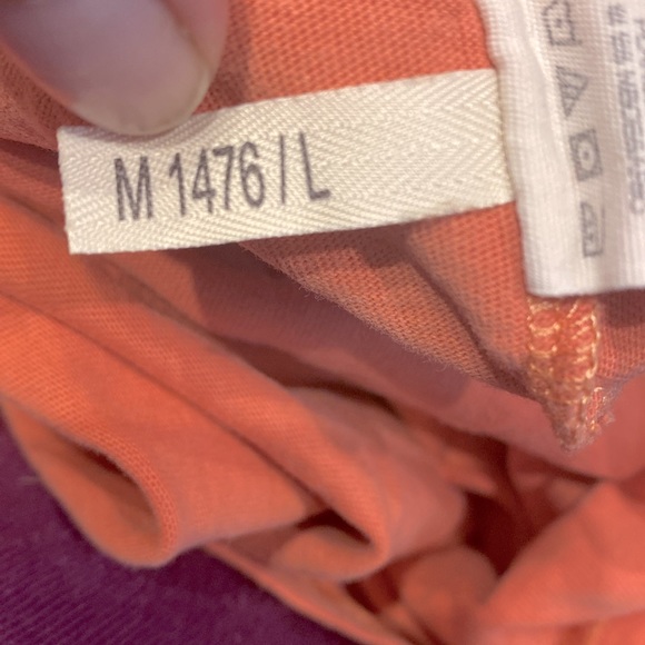 Unisex Soft Cotton Orange Short sleeve Crew Neck Life is Good Shirt L Large - Picture 7 of 8